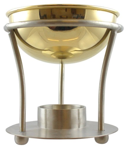 Large brass oil burner for - large,
