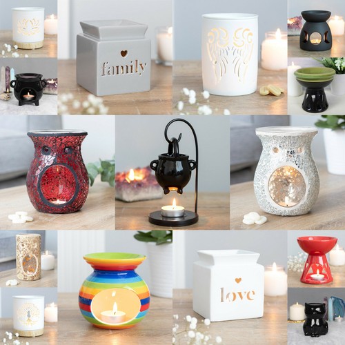 Ceramic oil burner wax warmer - burner,