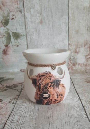 Highland cow ceramic wax oil - wax,