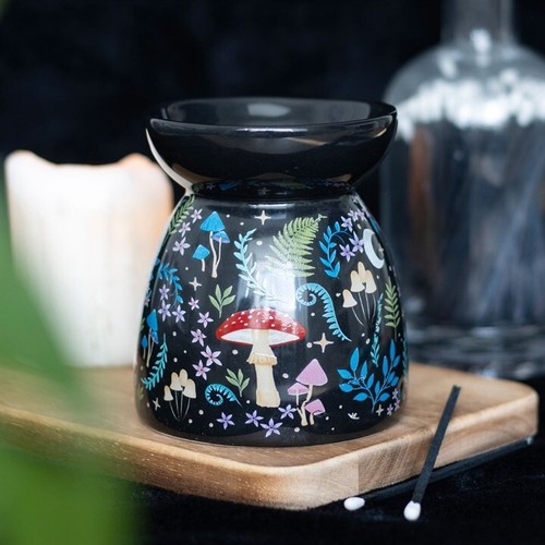 Ceramic black round - black,