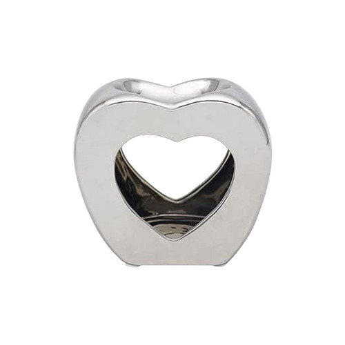 Silver heart tea - silver,